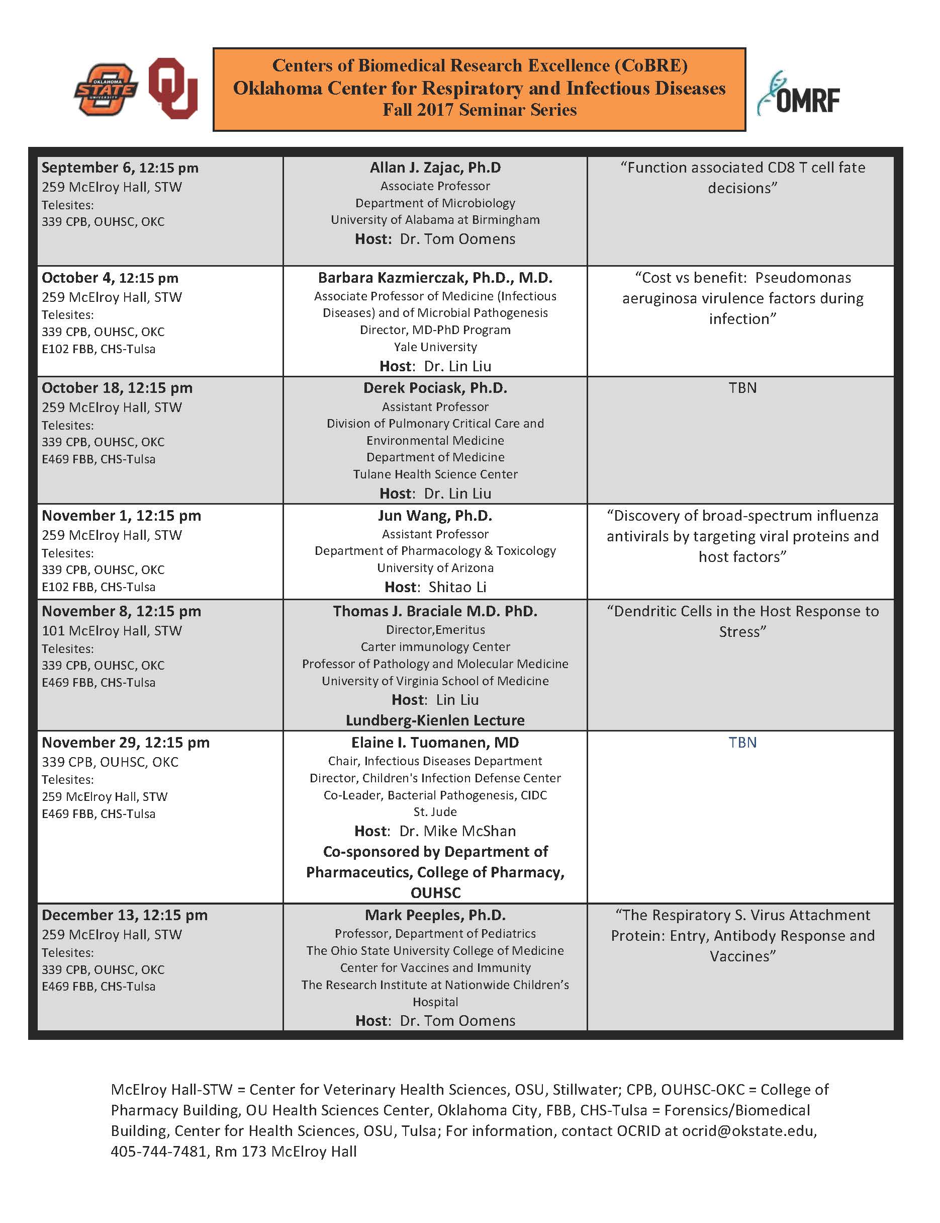 fall 17 seminar schedule page 1