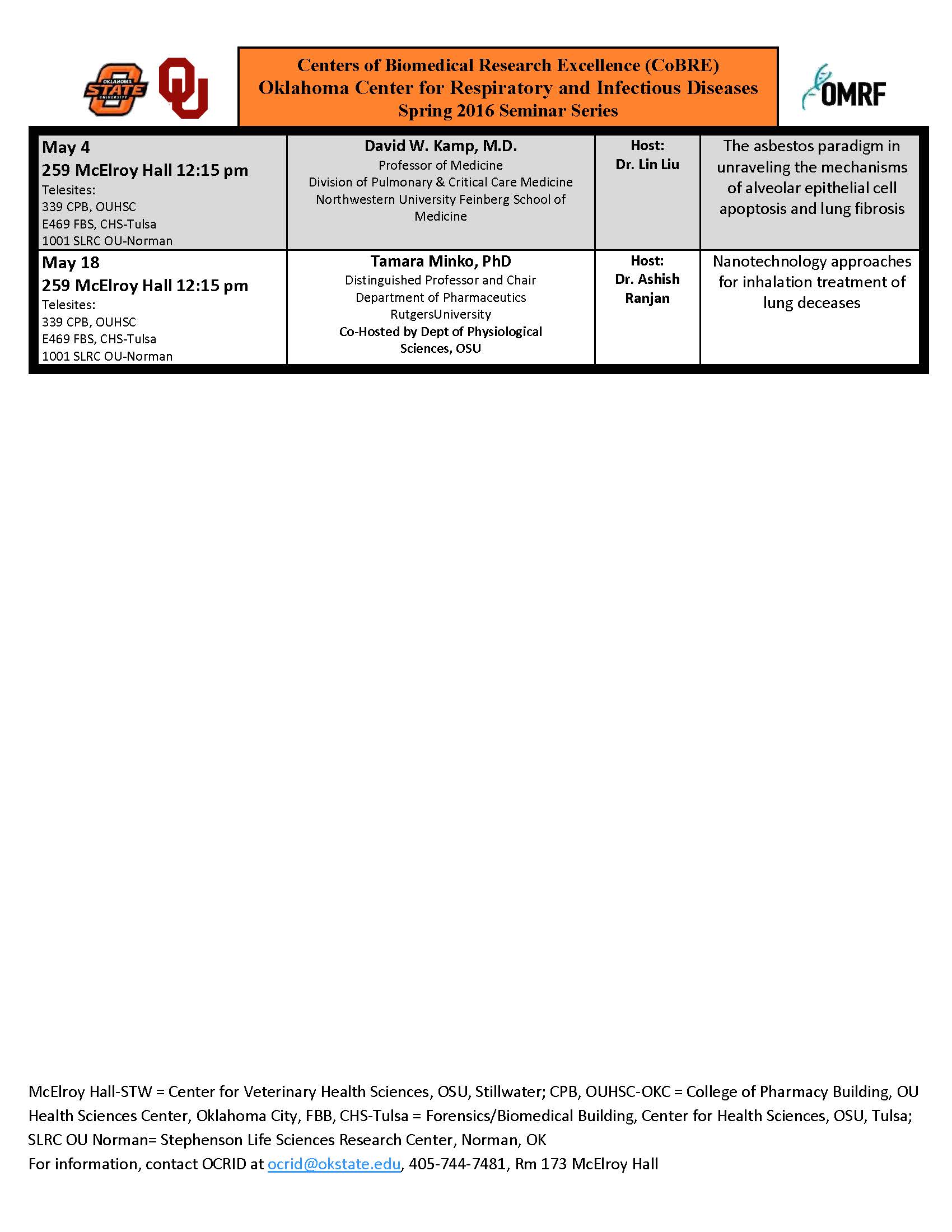 spring 16 seminar schedule page 2